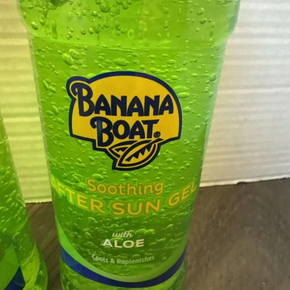 2 Banana Boat Soothing After Sun Gels with Aloe  | After Sun Care Aloe